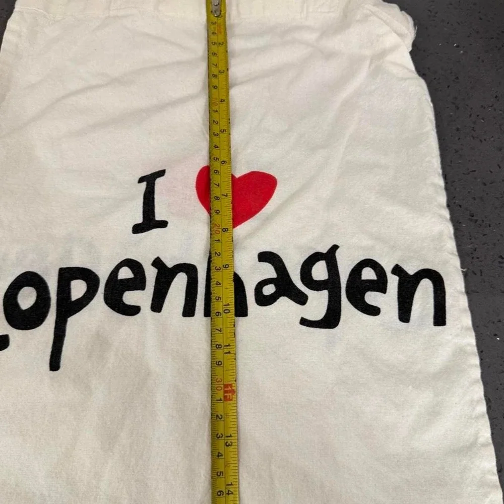 I love Copenhagen shopping bag canvas